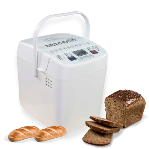 STARLYF Brotbackautomat Bread Maker, 14 Programme, 500,00 W, für 750g Brot, Timer, Joghurt, Marmelade, Warmhalte - Funktion von STARLYF