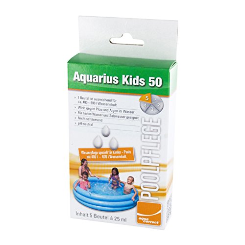 Steinbach Poolchemie Aquarius Kids 50, Aquacorrect, 5x25 ml von STEINBACH