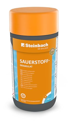 Steinbach Poolpflege Sauerstoffgranulat, 1 kg, Aktivsauerstoff, 0756001TD00 von STEINBACH