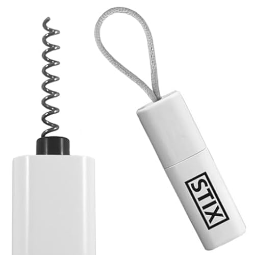STIX-Zieher Premium mit Schlüsselbändchen - Tool zum Entfernen von abgebrochenen Sticks im Gerät - kompatibel mit IQOS ILUMA Prime One TEREA - weiß von STIX