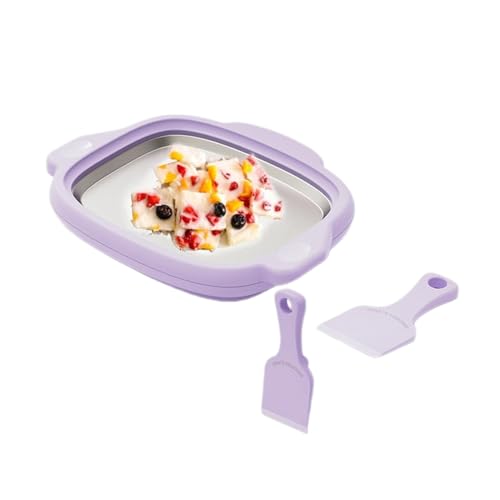 Eiscreme-Rolleismaschine Sweet Spots Kaltplatte für die Herstellung von gerolltem Eis, weich servieren, mischen und ständig umrühren von SUMMITDRAGON