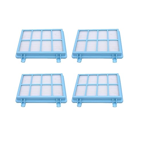 SUPENG 4 x Ersatz-HEPA-Filter, kompatibel mit Philips Power Pro Compact FC9331/09 FC9332/09 FC8010/01 Staubsauger-Ersatzteile von SUPENG