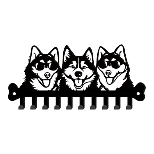 SUPERDANT Schlüsselaufhänger Mit Hund Wandhalterung Schlüsselbrett 10 Haken Bauernhaus Schlüsselhalter Für Die Wand Husky Tiere Schlüsselbrett Metall Schlüssel Organizer Schlüsselhaken Für Hundeleine SUPERDANT Schlüsselaufhänger Mit Hund Wandhalterung Schlüsselbrett 10 Haken Bauernhaus Schlüsselhalter Für Die Wand Husky Tiere Schlüsselbrett Metall Schlüssel Organizer Schlüsselhaken Für Hundeleine von SUPERDANT