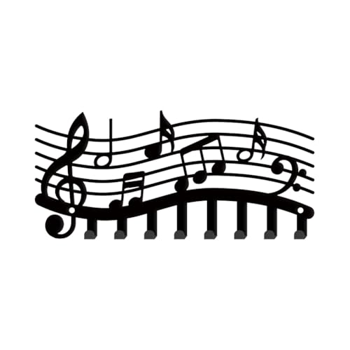 SUPERDANT Musik Schlüsselaufhänger Wandhalterung Musiknoten Schlüsselbrett 8 Haken Bauernhaus Schlüsselhalter Musikalisches Schlüsselregal Metall Schlüssel Organizer Schlüsselhaken Für Hundeleine SUPERDANT Musik Schlüsselaufhänger Wandhalterung Musiknoten Schlüsselbrett 8 Haken Bauernhaus Schlüsselhalter Musikalisches Schlüsselregal Metall Schlüssel Organizer Schlüsselhaken Für Hundeleine von SUPERDANT