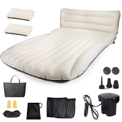 SWAWIS Auto Matratze Auto Luftmatratze Matratze Kofferraum Automatratze Camping Camping Bett mit Luftpumpe Bequeme Langlebige Luftmatratzen für SUV Minivan MPV Road Trip SWAWIS Auto Matratze Auto Luftmatratze Matratze Kofferraum Automatratze Camping Camping Bett mit Luftpumpe Bequeme Langlebige Luftmatratzen für SUV Minivan MPV Road Trip von SWAWIS
