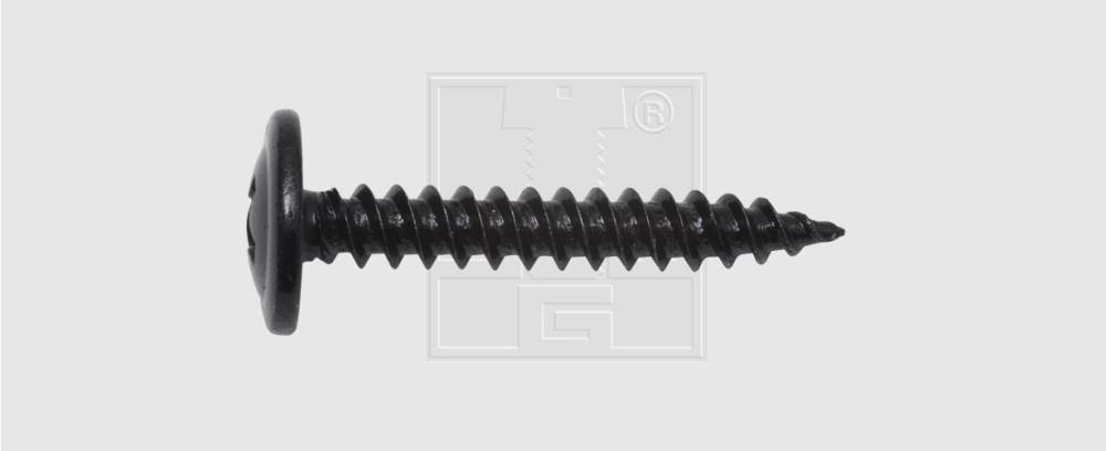 SWG Blechschraube mit Bund 3,9x19mm 10 Stück, schwarz von SWG Gaisbach