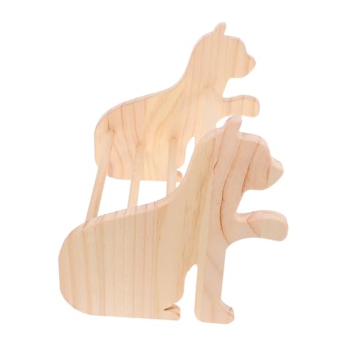 SWOOMEY Katzenförmiger Holz Bücherregal Organizer Für Schreibtisch Offenes Aufbewahrungssystem Für Bücher Und Zeitschriften Für Kinderzimmer Und Home Office SWOOMEY Katzenförmiger Holz Bücherregal Organizer Für Schreibtisch Offenes Aufbewahrungssystem Für Bücher Und Zeitschriften Für Kinderzimmer Und Home Office von SWOOMEY