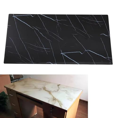 SXKJQER Glasplatte Tisch Glas - Glasscheibe Motif Imitation Marbre - Sicherheitsglas Glasplatten Nach Maß Rechteckig Als Schutz, Perfekt Geeignet Als Tischplatte, Bodenplatte(Color:B,Size:100x100cm) von SXKJQER