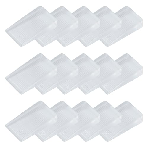 SYEYCW 12 Stück Kunststoff Unterlegplatten, 10mm Möbel Nivellierkeil, Nivellierer Einstellbare Blöcke Möbel Keile, für Türstopper, Unebene Böden, Stopper, Nivellierung & Fixierung Wackelige Möbel SYEYCW 12 Stück Kunststoff Unterlegplatten, 10mm Möbel Nivellierkeil, Nivellierer Einstellbare Blöcke Möbel Keile, für Türstopper, Unebene Böden, Stopper, Nivellierung & Fixierung Wackelige Möbel von SYEYCW