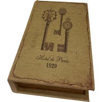 Hotel De Paris Holz Versteckte Aufbewahrung Buch Schmuckbox von SabrinklesFinds