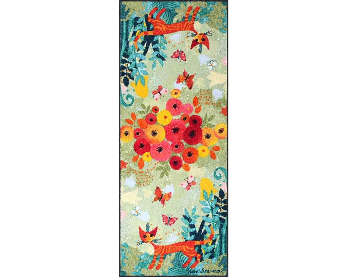 Läufer Rosina Wachtmeister Läufer Un giro in giro 75 x 190 cm waschbar,, Salonloewe, Läufer, Höhe: 750 mm von Salonloewe