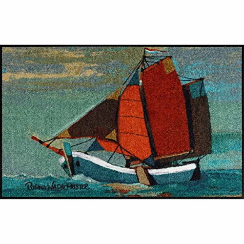 Salonloewe Rosina Wachtmeister Fußmatte waschbar Sail Away 50x75 cm SLD1313-050x075 von Salonloewe