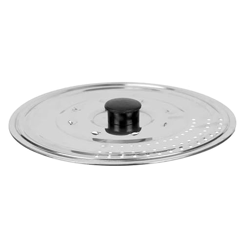 Kingara Pfannendeckel aus Metall mit Abtropfgestell, 21 cm Kingara Pfannendeckel aus Metall mit Abtropfgestell, 21 cm von San Ignacio