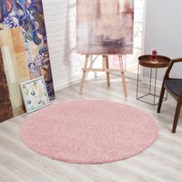 Sanat Hochflor-Teppich "LOCA", rund, Wohnzimmer, Langflor, Shaggy, Schlafzimmer von Sanat