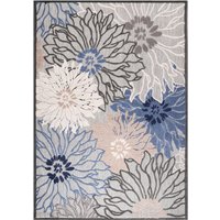 Sanat Outdoorteppich FLORAL grau B/L: ca. 240x330 cm von Sanat