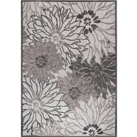 Sanat Outdoorteppich FLORAL grau B/L: ca. 240x330 cm von Sanat