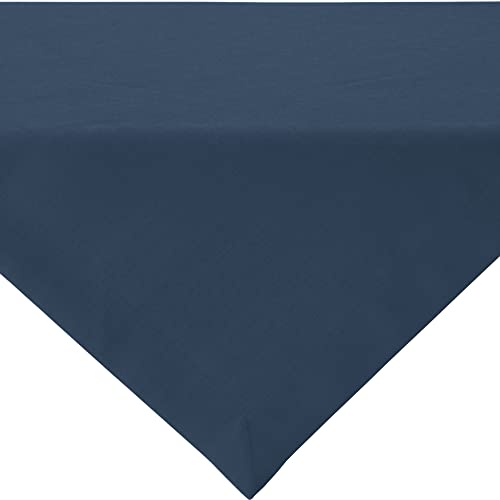 Sander Mitteldecke "Loft" fleckabweisend jeansblau Größe 100x100 cm von Sander