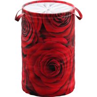 Sanilo Wäschekorb "Rosen", 60 Liter, faltbar, mit Sichtschutz von Sanilo