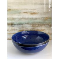 Dansk Arento Blue 9" Steinzeug Servierschale von SantaBarbaraCeramics