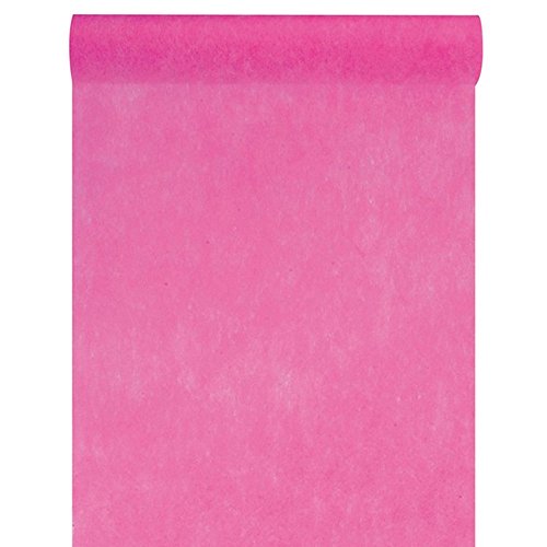 Tischläufer Dekostoff Vlies 30 cm x 10 m pink von Santex