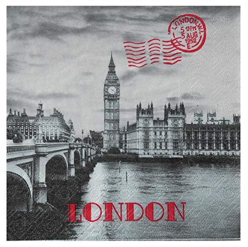 Servietten Weltstadt London 20er Pack von Santex