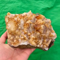 Spektakulärer Citrin Kristall Mit Hämatit Einschlüssen Aus Brasilien , Phantom Naturkristall Cluster Mineral Edelstein N6838 von SarahCornerM