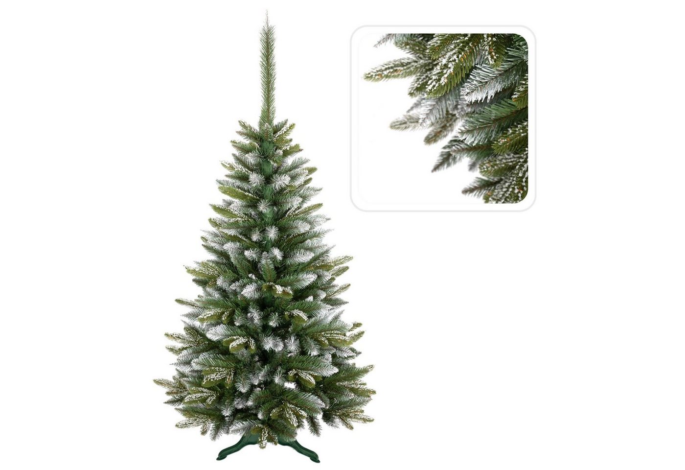 Sarcia.eu Künstlicher Weihnachtsbaum Sztuczna choinka świąteczna świerk bergamo diament PVC 180cm von Sarcia.eu