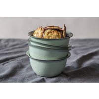 Keramik Dessertschalen Set, Kleine Keramikschalen, Dessertschalen, Geschirr, Einweihungsparty Geschenk, Geschenk Für Sie von SaritCeramics