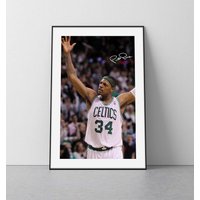 Paul Pierce Poster | Paul Pierce Boston Celtics Poster Wall Art Jayson Tatum Print Vintage von SaturnPrintsUS