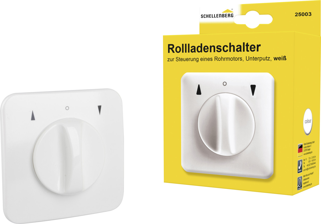 Schellenberg Rollladenschalter Unterputz Rollladenantriebe und Zubehör von Schellenberg Alfred