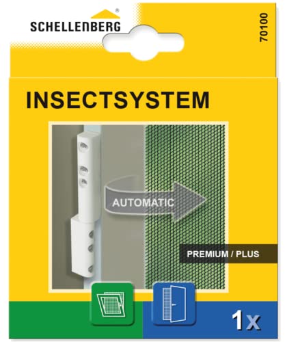 Schellenberg 70100 Scharniere mit Schließfeder für Insektenschutztüren & -fenster von Schellenberg