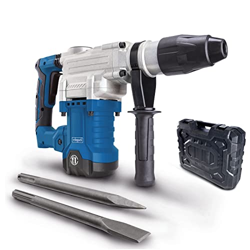 Scheppach 2in1 Bohrhammer DH1600Max | Schlagbohren - Meißeln | Schlaghammer 1600W Leistung | 10 Joule Schlagkraft & 3800 BPM | SDS-Max-Spannsystem | inkl. Koffer, Spitzmeißel, Flachmeißel & LED Licht Scheppach 2in1 Bohrhammer DH1600Max | Schlagbohren - Meißeln | Schlaghammer 1600W Leistung | 10 Joule Schlagkraft & 3800 BPM | SDS-Max-Spannsystem | inkl. Koffer, Spitzmeißel, Flachmeißel & LED Licht von Scheppach