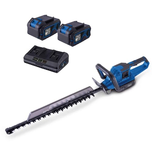Scheppach Akku Heckenschere BC-HT720-X 20V Brushless | Schnittlänge 650mm | Schnittstärke 30mm | 20V-IXES-Serie | 2700 Schnitte/Min | mit 2X 4Ah Akku & 4,5A Doppelladegerät Scheppach Akku Heckenschere BC-HT720-X 20V Brushless | Schnittlänge 650mm | Schnittstärke 30mm | 20V-IXES-Serie | 2700 Schnitte/Min | mit 2X 4Ah Akku & 4,5A Doppelladegerät von Scheppach