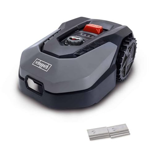 Scheppach Mähroboter RLM500W bis zu 500qm² - inkl. Ersatzmesser | 18cm Schnittbreite | 20-60 mm Schnitthöhe | Regensensor | WiFi & BT | App gesteuert | 35% Steigung | inkl. Station & Zubehör Scheppach Mähroboter RLM500W bis zu 500qm² - inkl. Ersatzmesser | 18cm Schnittbreite | 20-60 mm Schnitthöhe | Regensensor | WiFi & BT | App gesteuert | 35% Steigung | inkl. Station & Zubehör von Scheppach
