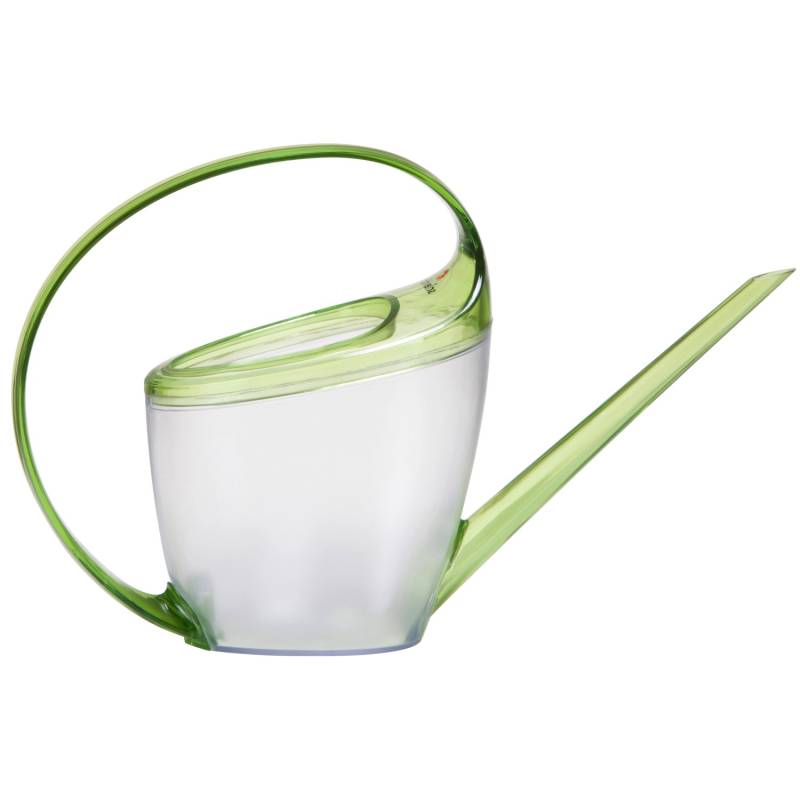 Scheurich Gießkanne Loop Transparent/Green 1,4 l von Scheurich