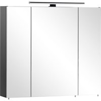 Schildmeyer Badezimmerspiegelschrank "Malte Breite 80,0 cm", Mit LED-Leuchte und Schalterbox, Scharniere mit Softclose-Funktion von Schildmeyer