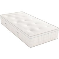 Schlaraffia Boxspringmatratze "Matratze Air Boxspring mit Topper, in 90x200 cm und weiteren Größen", 33 cm hoch, Raumgewicht: 43 kg/m³, 882 Federn, (1 St.), mit abnehmbaren Topper von Schlaraffia