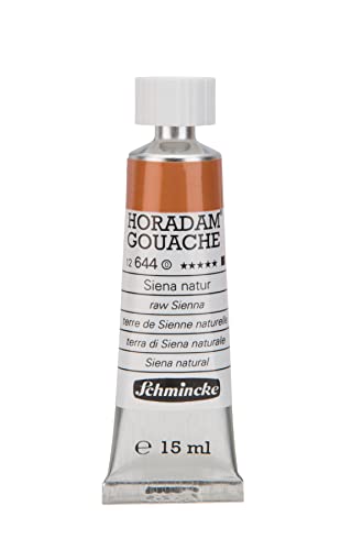 Schmincke – HORADAM® GOUACHE - feinste Künstler-Gouache, Siena natur - 15 ml von Schmincke