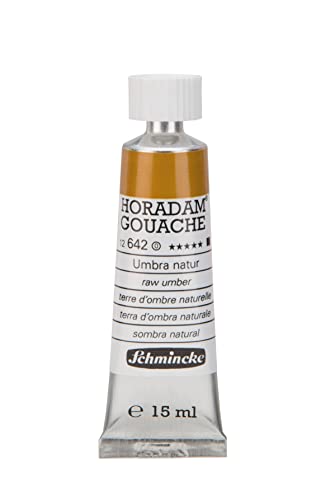 Schmincke – HORADAM® GOUACHE - feinste Künstler-Gouache, Umbra natur - 15 ml von Schmincke