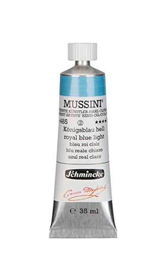 MUSSINI® - feinste Künstler-Harz-Ölfarben, Königsblau hell - 35 ml von Schmincke