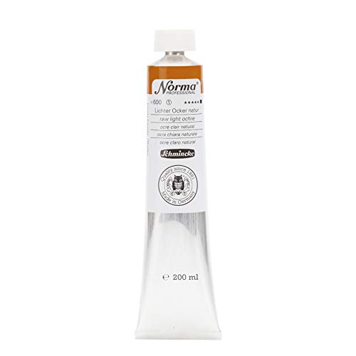 Schmincke – Norma® Professional - feinste Künstler-Ölfarben, Lichter Ocker natur - 200 ml von Schmincke