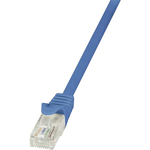 Schneider Electric LogiLink CP2056U RJ45 Netzwerkkabel, Patchkabel CAT 6 U/UTP 2.00m Blau mit Rastnasenschutz von Schneider Electric