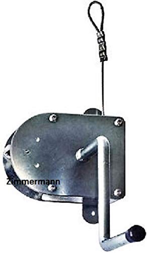 Schneider Kurbel verzinkt mit 8 m Drahtseil für Roste bis 70 cm Schwenkgrill von Schneider