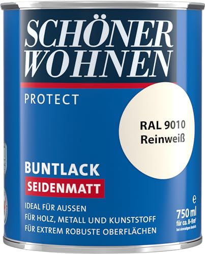 0,75L Schöner Wohnen Profidur Buntlack weiss sm Weisslack Weißlack von Schöner Wohnen