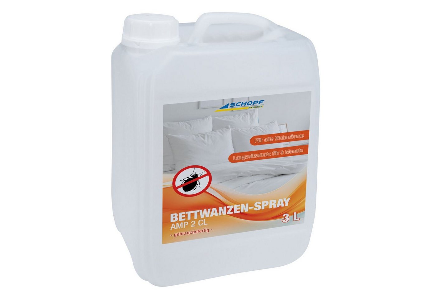 Schopf Insektenspray Bettwanzen-Spray - Nachfüllkanister - 3 Liter von Schopf