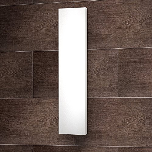 Heizkörper Milano mit Mittelanschluss, 180x60 cm, 1070 Watt Leistung, Weiß, Design-Heizkörper für Zweirohrsysteme von Schulte