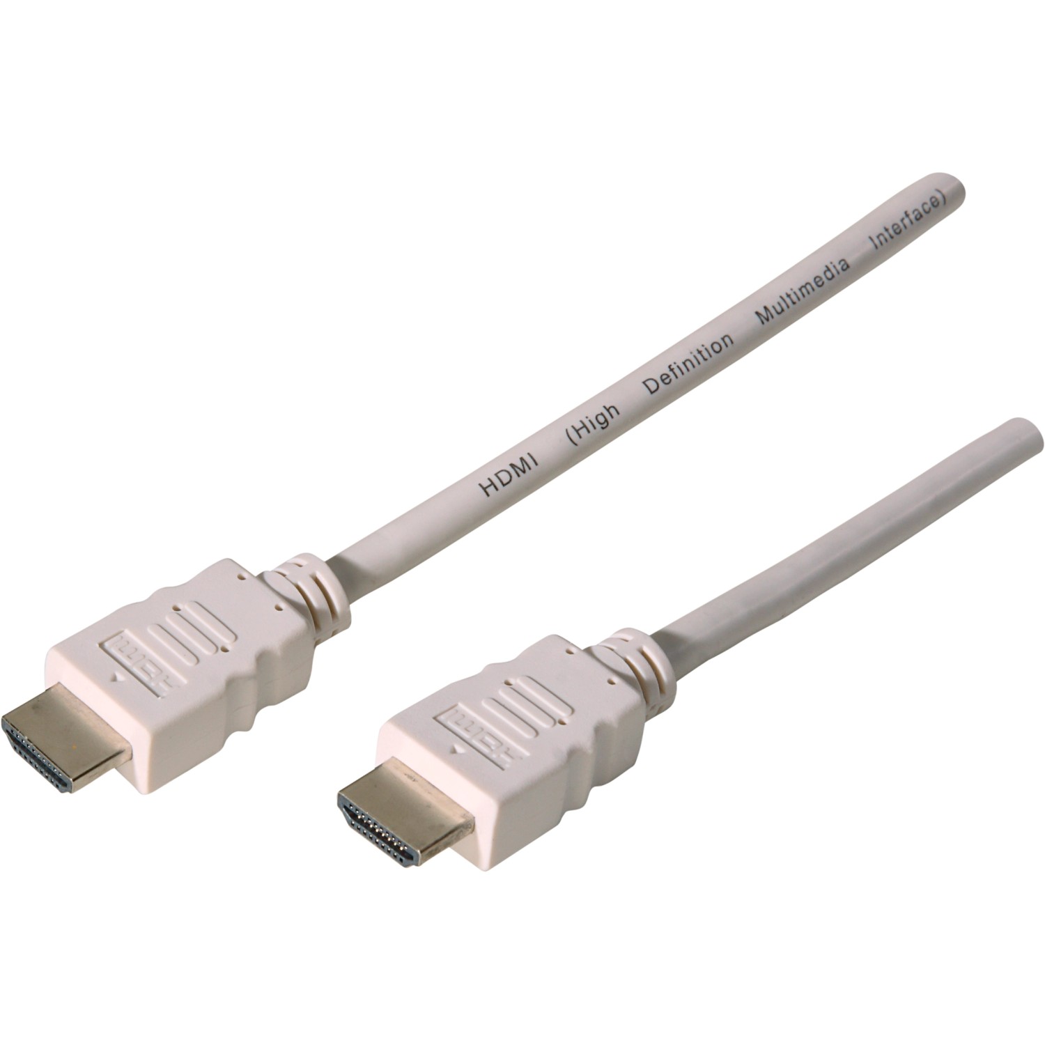 HDMI-Anschlusskabel 1,5 m Weiß HDMI0150 052 von Schwaiger