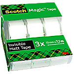 Scotch Magic Klebeband Transparent 19 mm (B) x 7,5 m (L) Acetat 3 Stück von Scotch