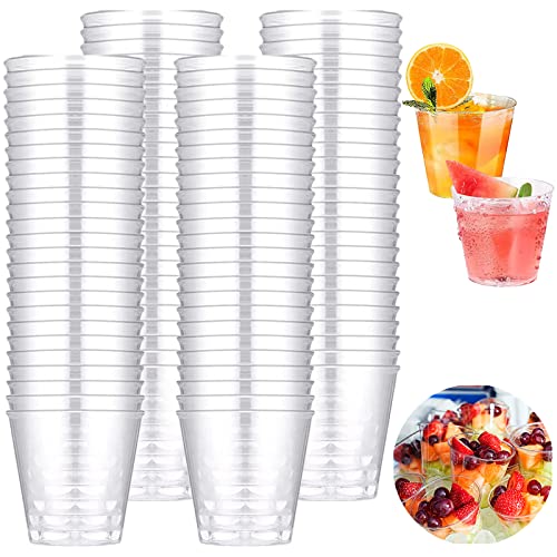 Plastik Schnapsgläser, Shotgläser Becher, Kunststoff Wiederverwendbare Trinkbecher Schnapsbecher, Transparent Partygadget Schnapsspender für Geburtstage Verkostung Party Weihnachten (50ml-100 Stück) von Seasboes