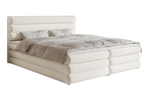 Selsey Bett 160 x 200 cm Boxspringbett Mit 2 Bettkästen Matratze H3 Topper Visco Schaumstoff Hydrophober Chenille Bettgestell Alegre Hellbeige Selsey Bett 160 x 200 cm Boxspringbett Mit 2 Bettkästen Matratze H3 Topper Visco Schaumstoff Hydrophober Chenille Bettgestell Alegre Hellbeige von Selsey